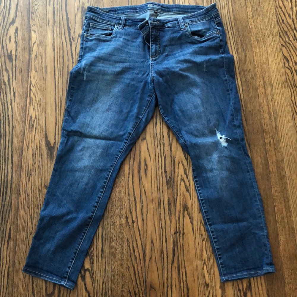 KUT from the Kloth - Size 14W - Distressed Jeans